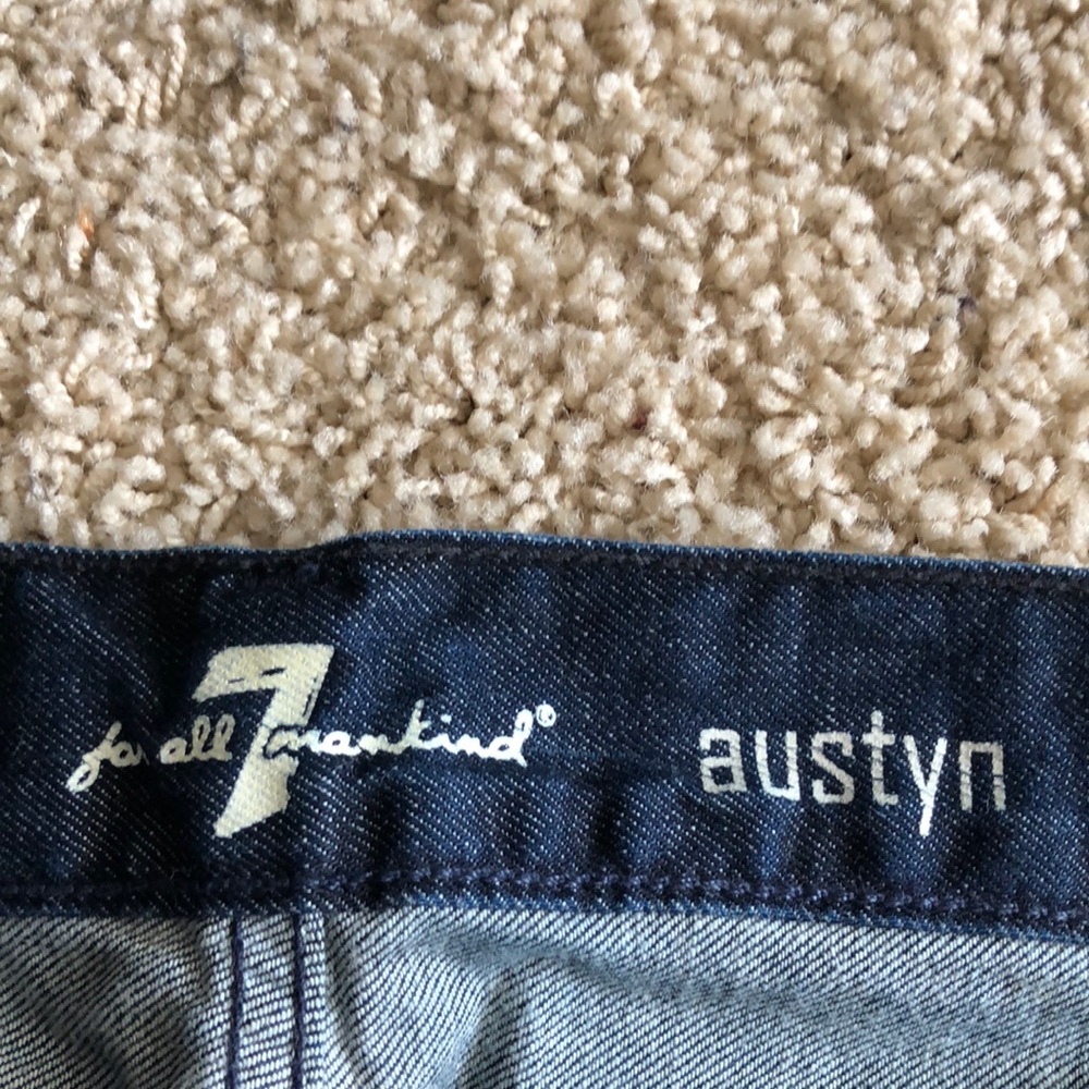 7 for all mankind austyn fit men’s denim jeans